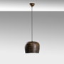 Opviq YOZGAT-N-1409-RETRO Lámpara de Araña Metálica Cuerpo Retro Vintage, Altura Ajustable 24-114 cm, Color Antiguo